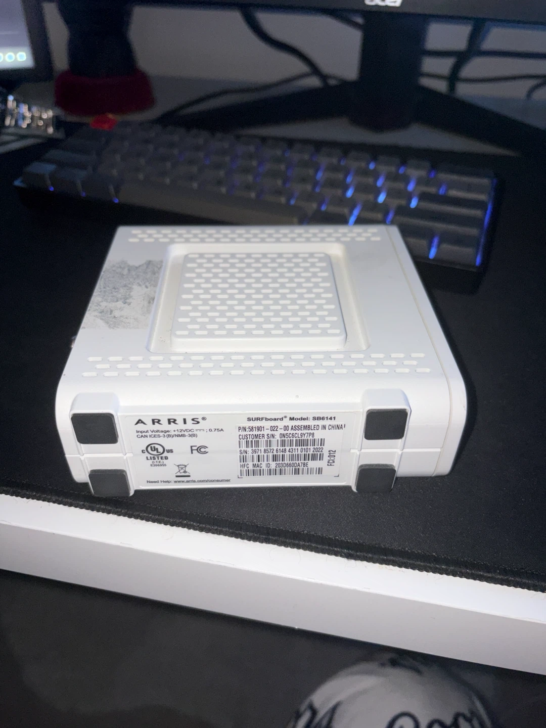 Arris Surfboard SB6141 Cable Modem - photo 4