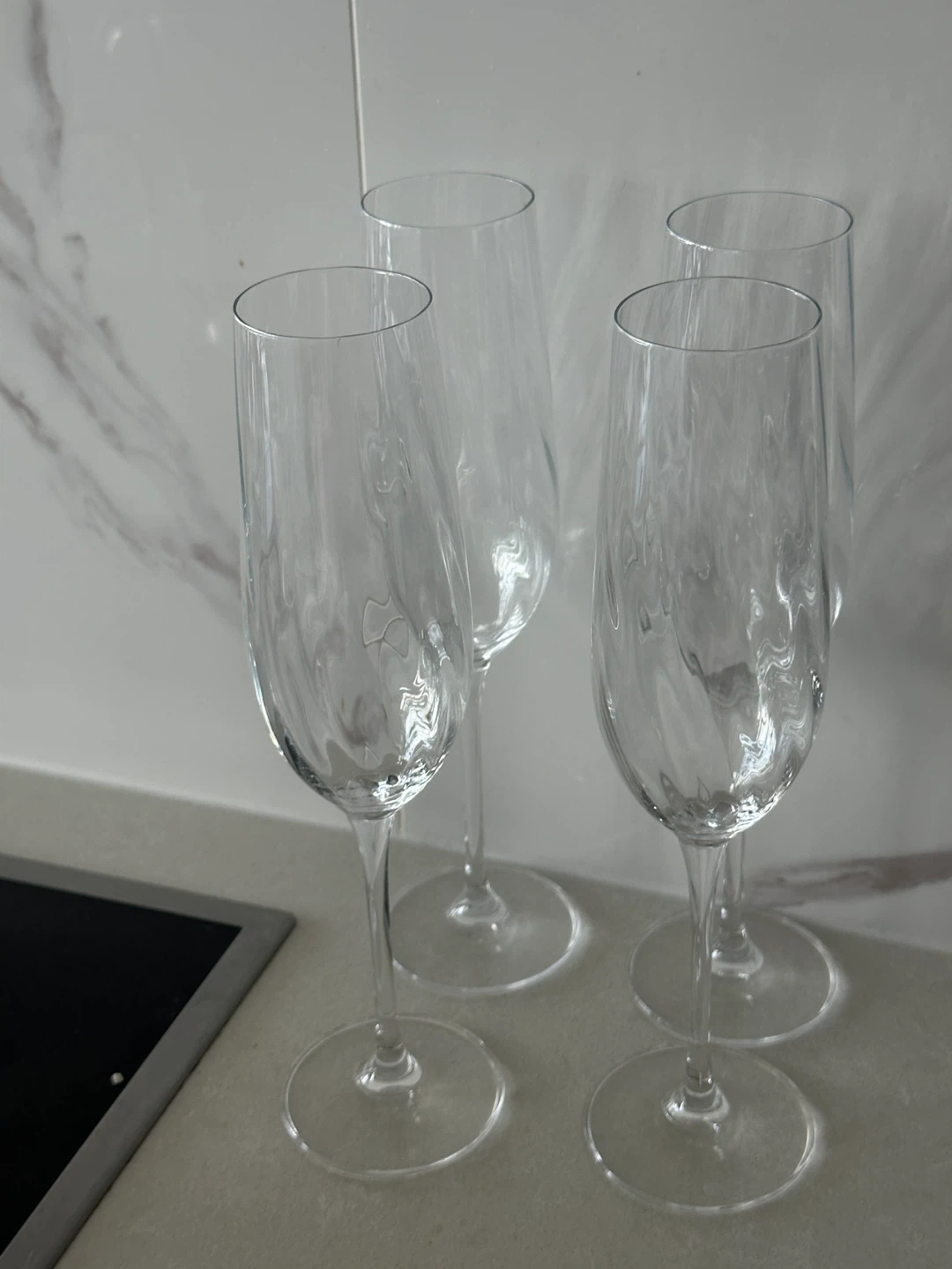 Set of 4 Champagne Flutes - photo 2