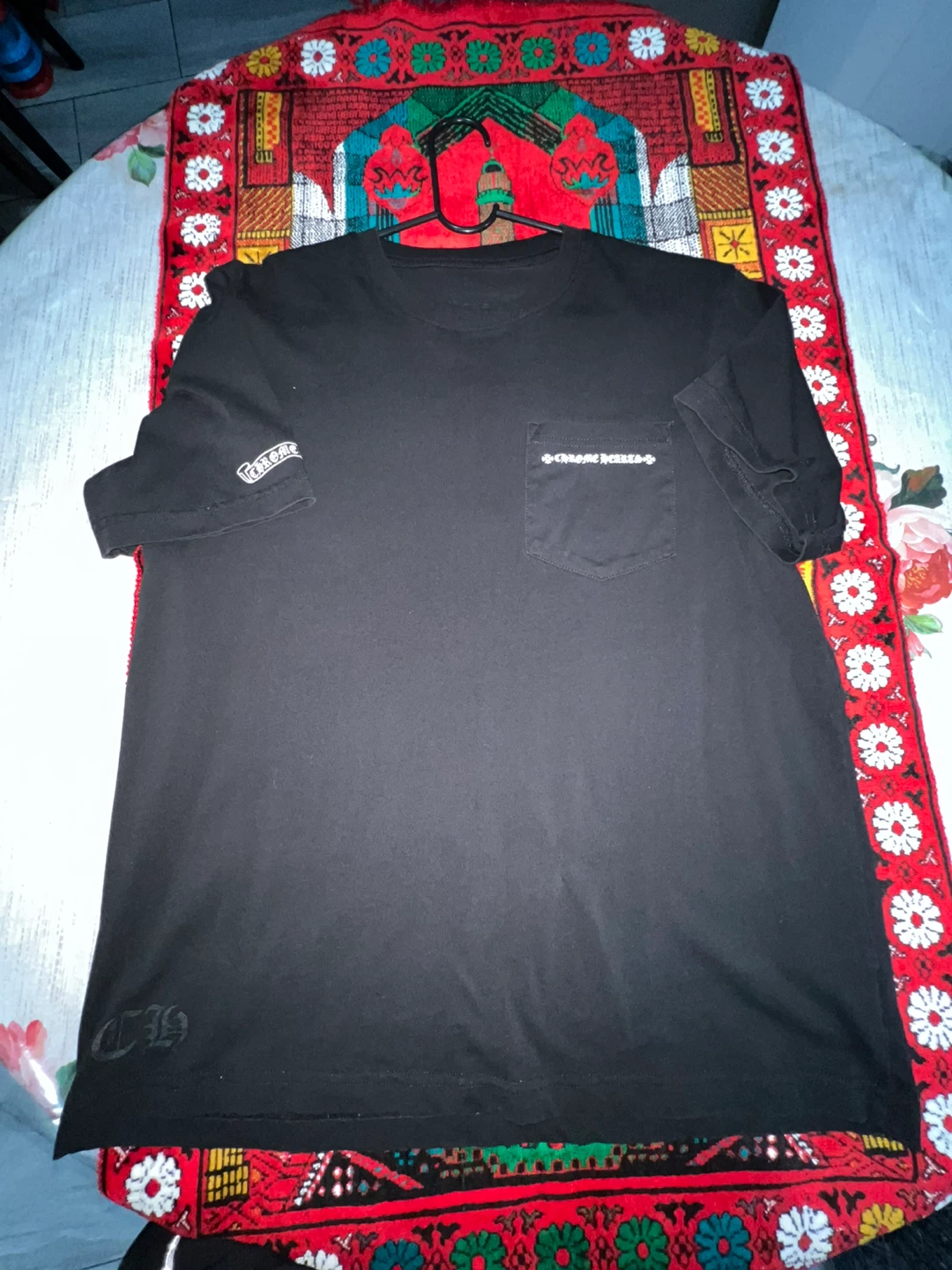 Chrome Hearts Black Short Sleeve T-Shirt - photo 2