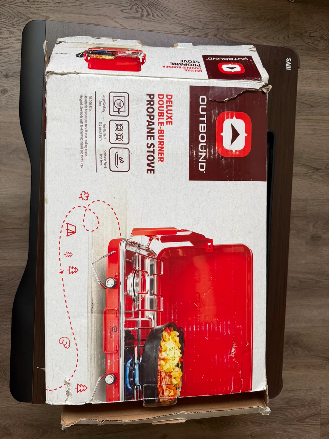 Outbound Deluxe Double-Burner Propane Stove