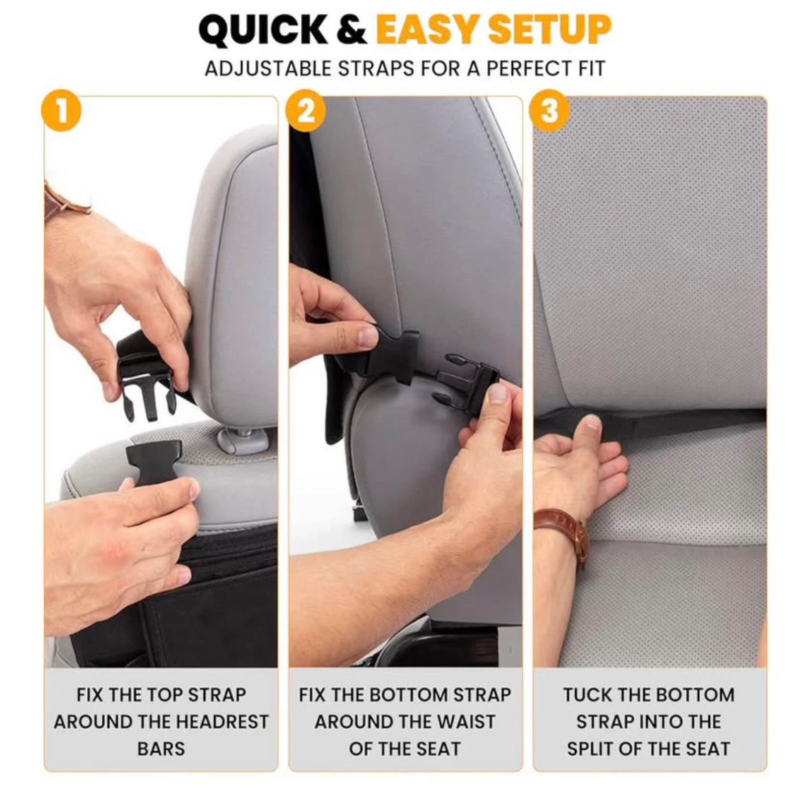 Kids Car Kick Mat & Organizer - photo 3