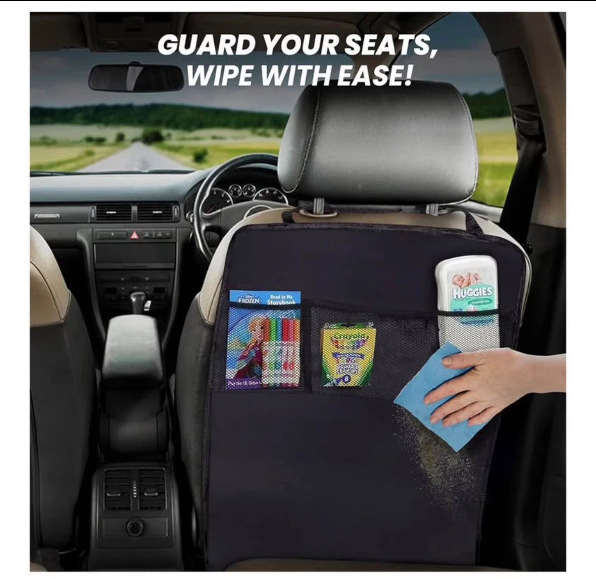 Kids Car Kick Mat & Organizer - photo 4