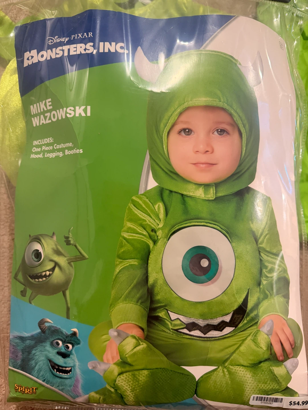 Disney Monsters, Inc. Mike Wazowski Infant Costume