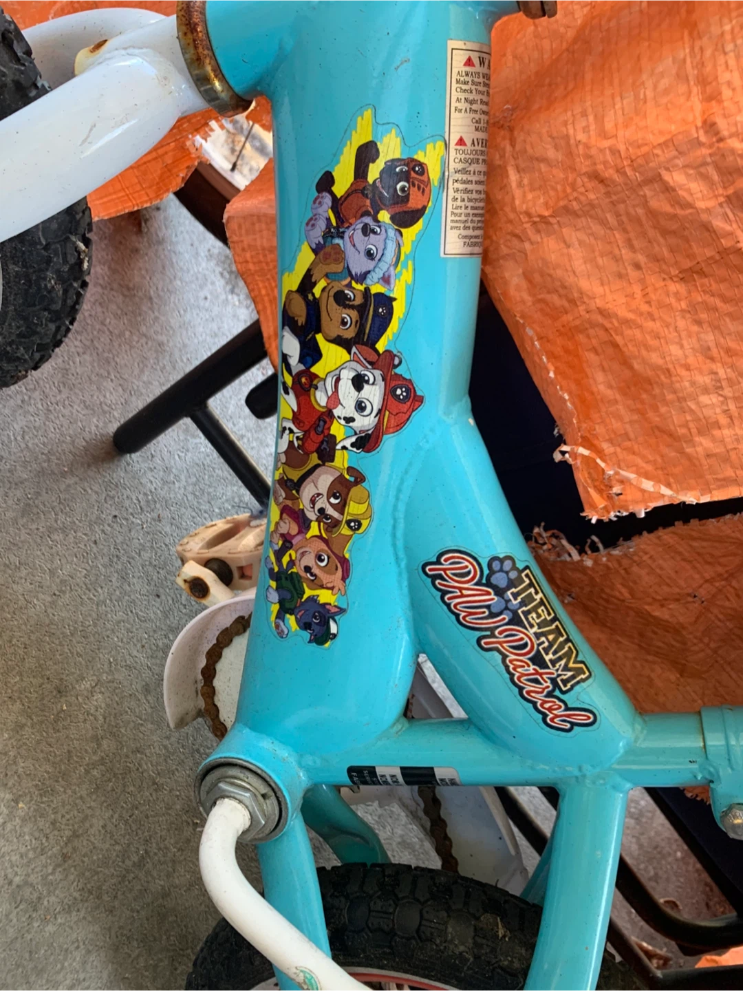 Paw Patrol Kids Bicycle - photo 2
