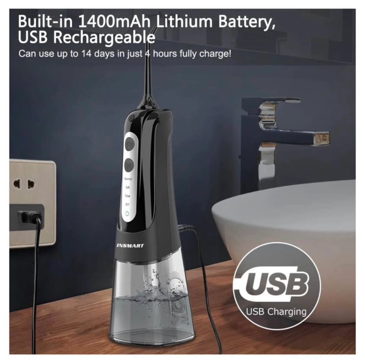 INSMART Water Flosser for Teeth - photo 5