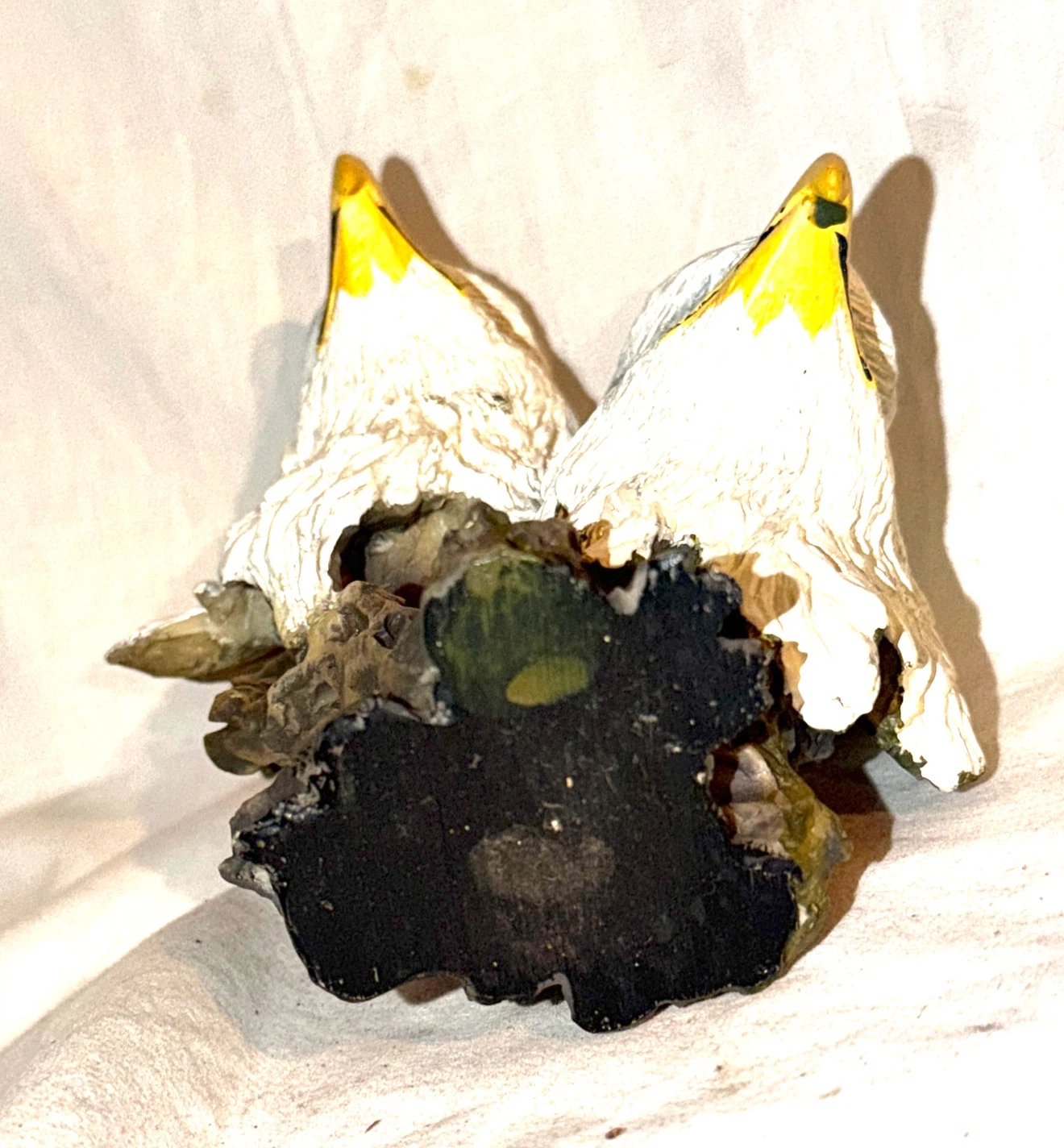 Double bald Eagle Figurine  mini bust - photo 5