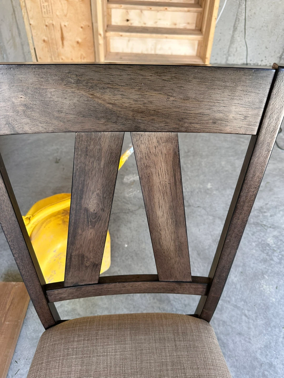 2 solid wood chairs - photo 3
