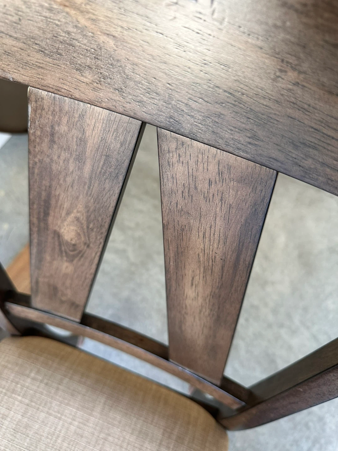 2 solid wood chairs - photo 4