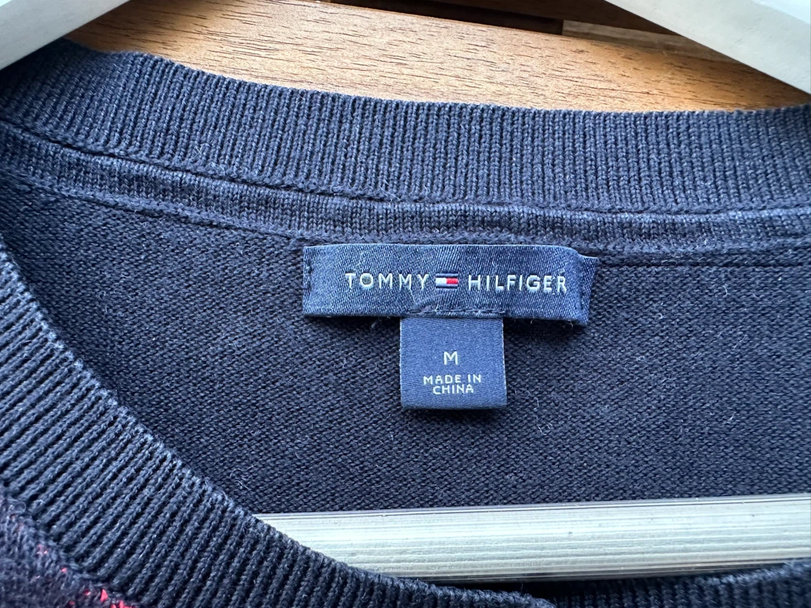 Tommy Hilfiger Plaid Cardigan - Size M - photo 3