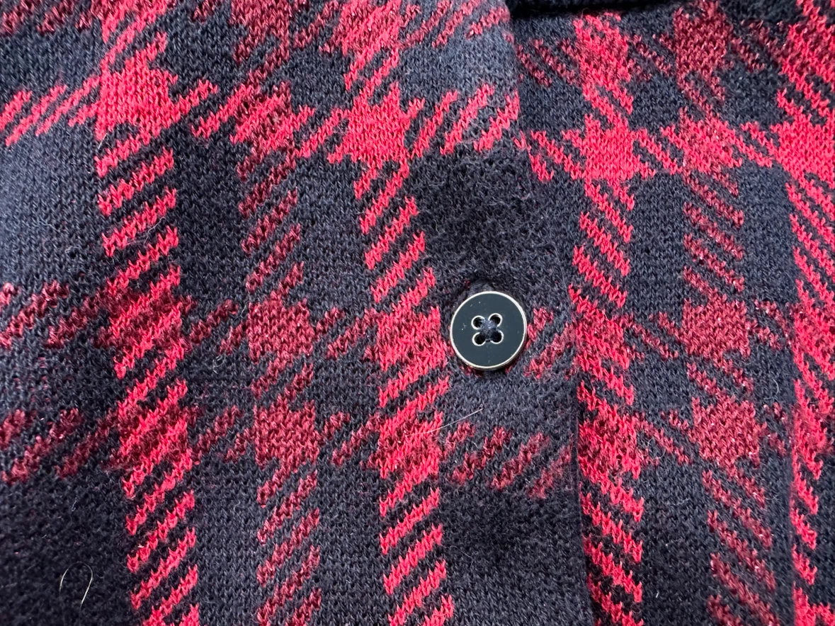 Tommy Hilfiger Plaid Cardigan - Size M - photo 4