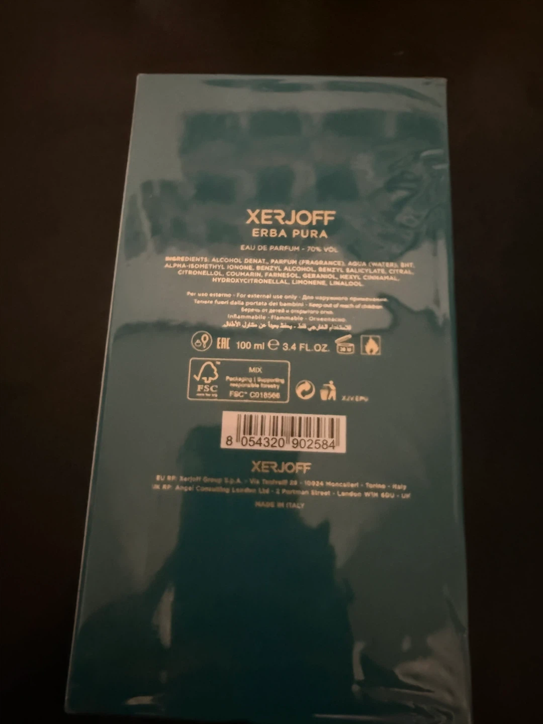 Xerjoff Erba Pura Eau de Parfum 100ml