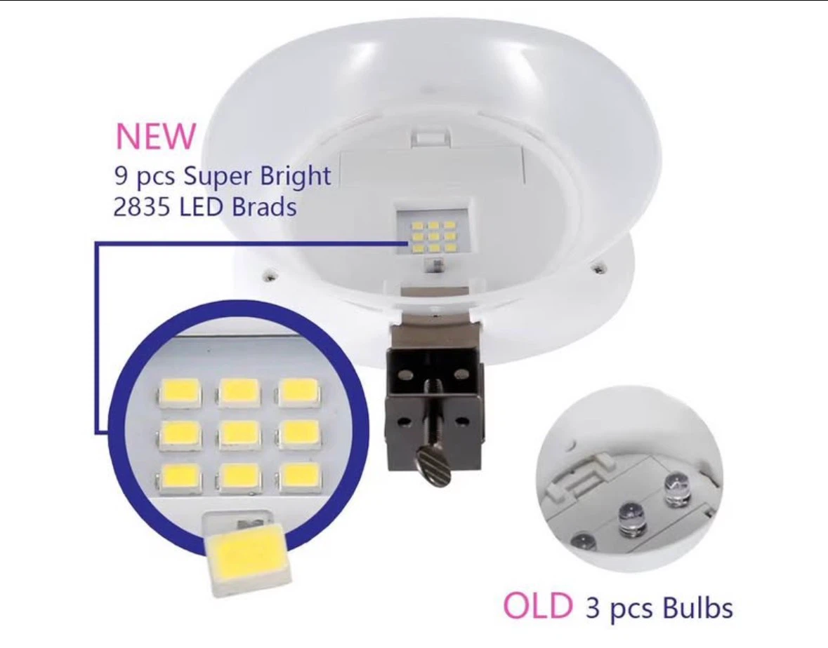 Solar Gutter Lights Outdoor, 9 LED Super Bright, Waterproof - photo 5