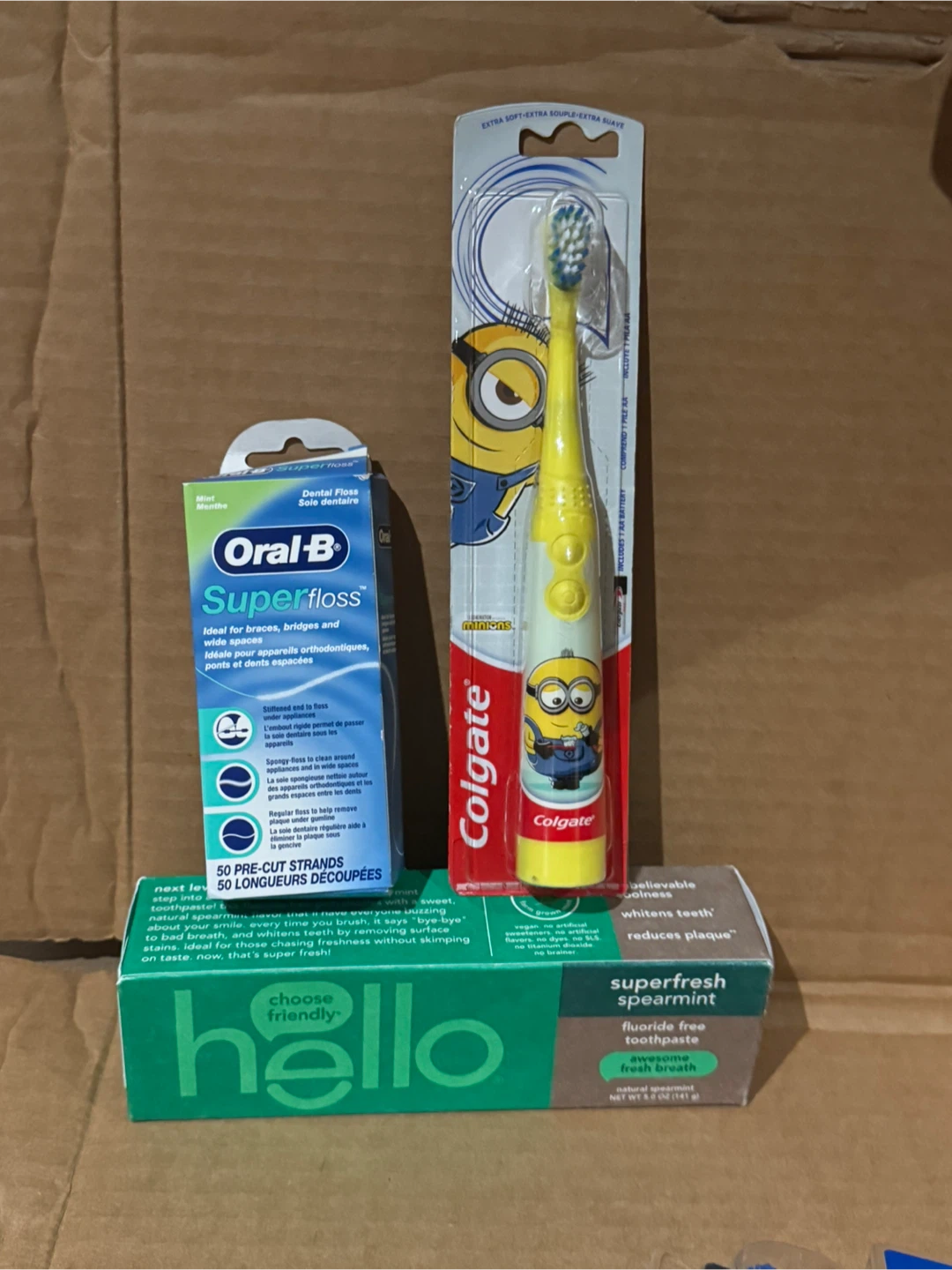 Dental Care Bundle Oral-B Superfloss and Hello Toothpaste - photo 4