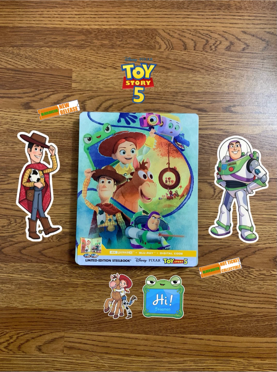 Toy Story 5 (LE Steelbook) 4K UHD Blu-ray Combo Pack