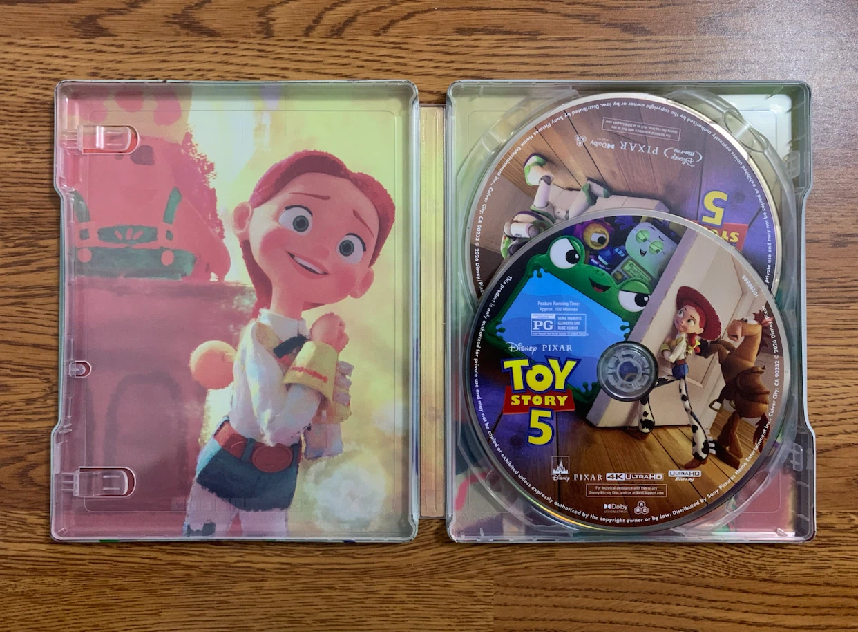 Toy Story 5 (LE Steelbook) 4K UHD Blu-ray Combo Pack - photo 3