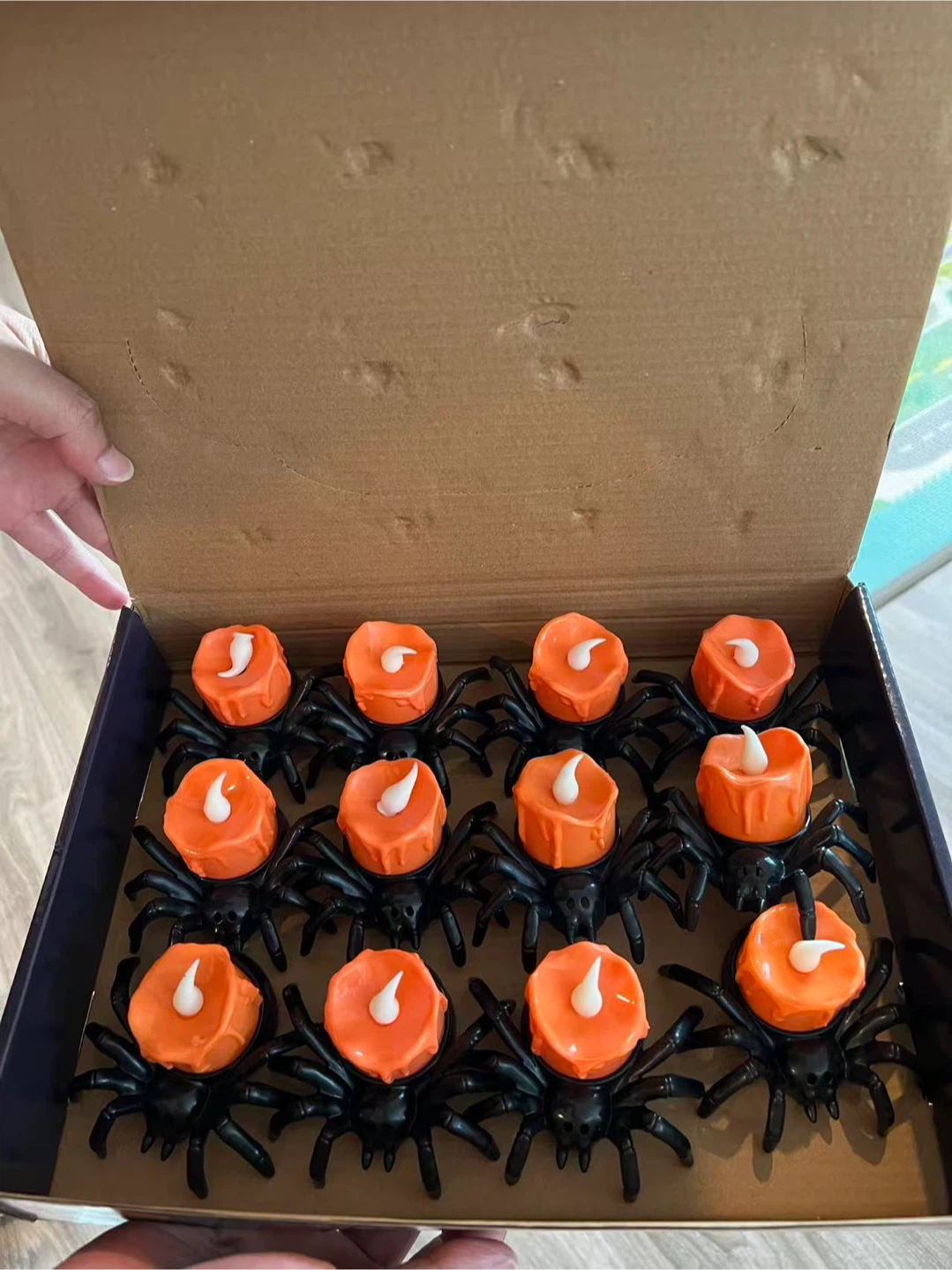 Halloween LED Spider Candles - photo 3