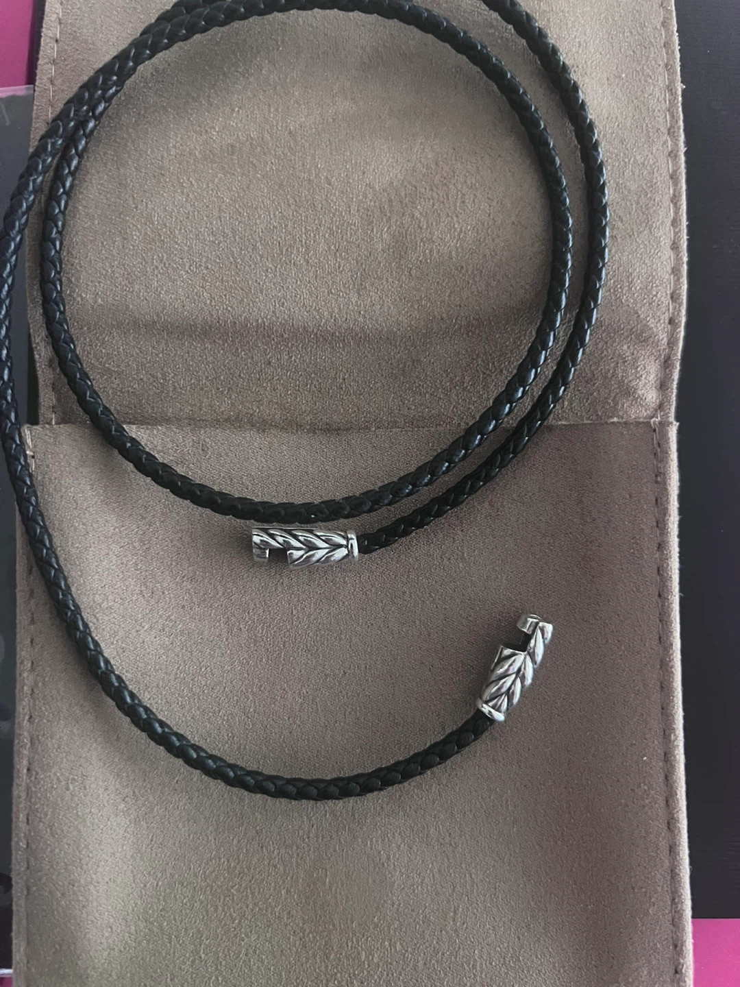 David Yurman Chevron Triple Wrap Bracelet with Silver Accents - photo 2