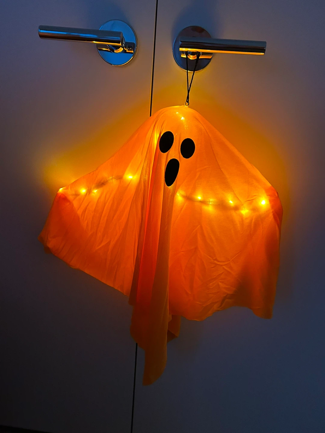 Halloween Light-up Orange Ghost