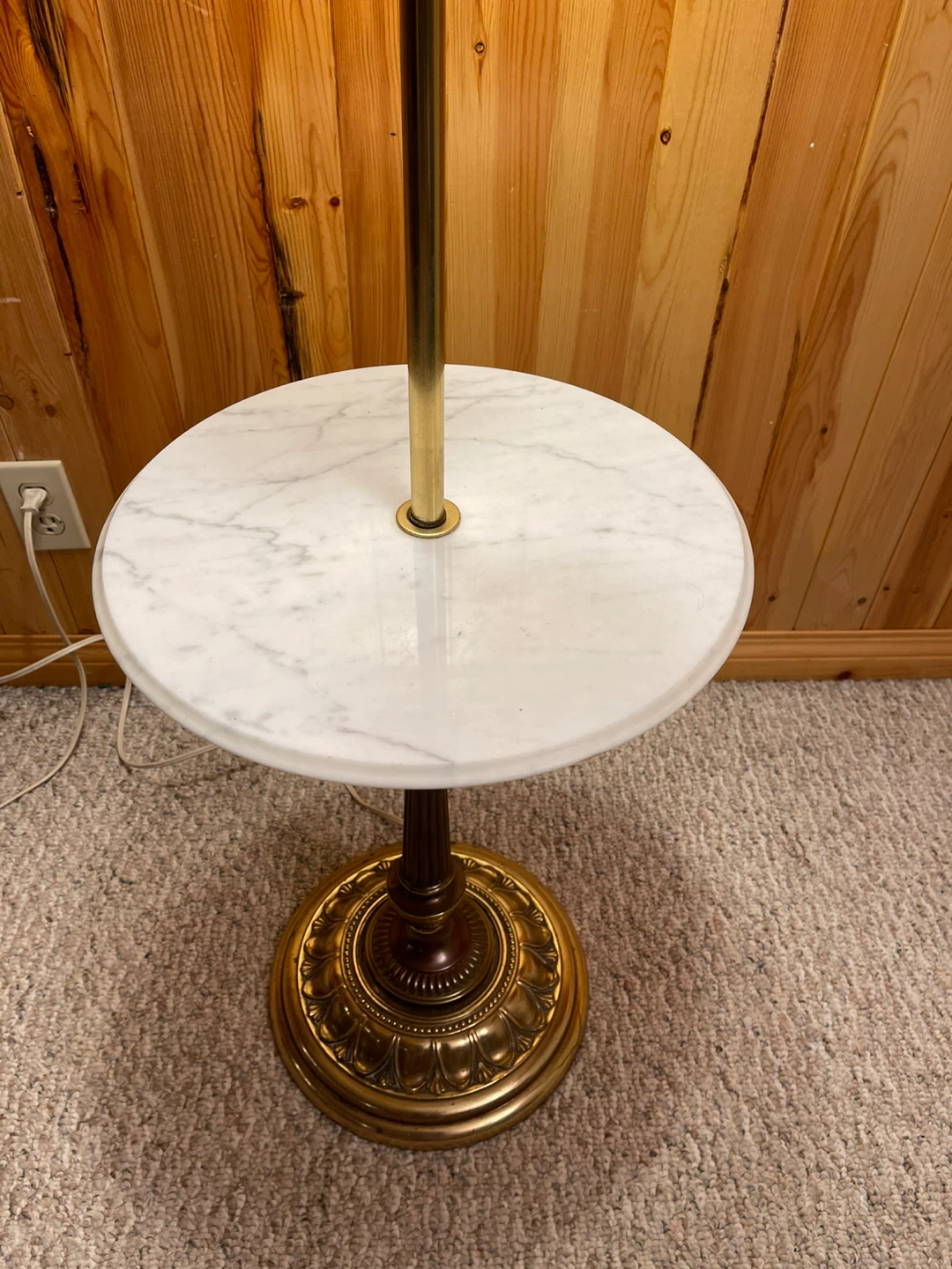 A beautiful vintage Tiffany Style stained glass floor lamp - photo 5