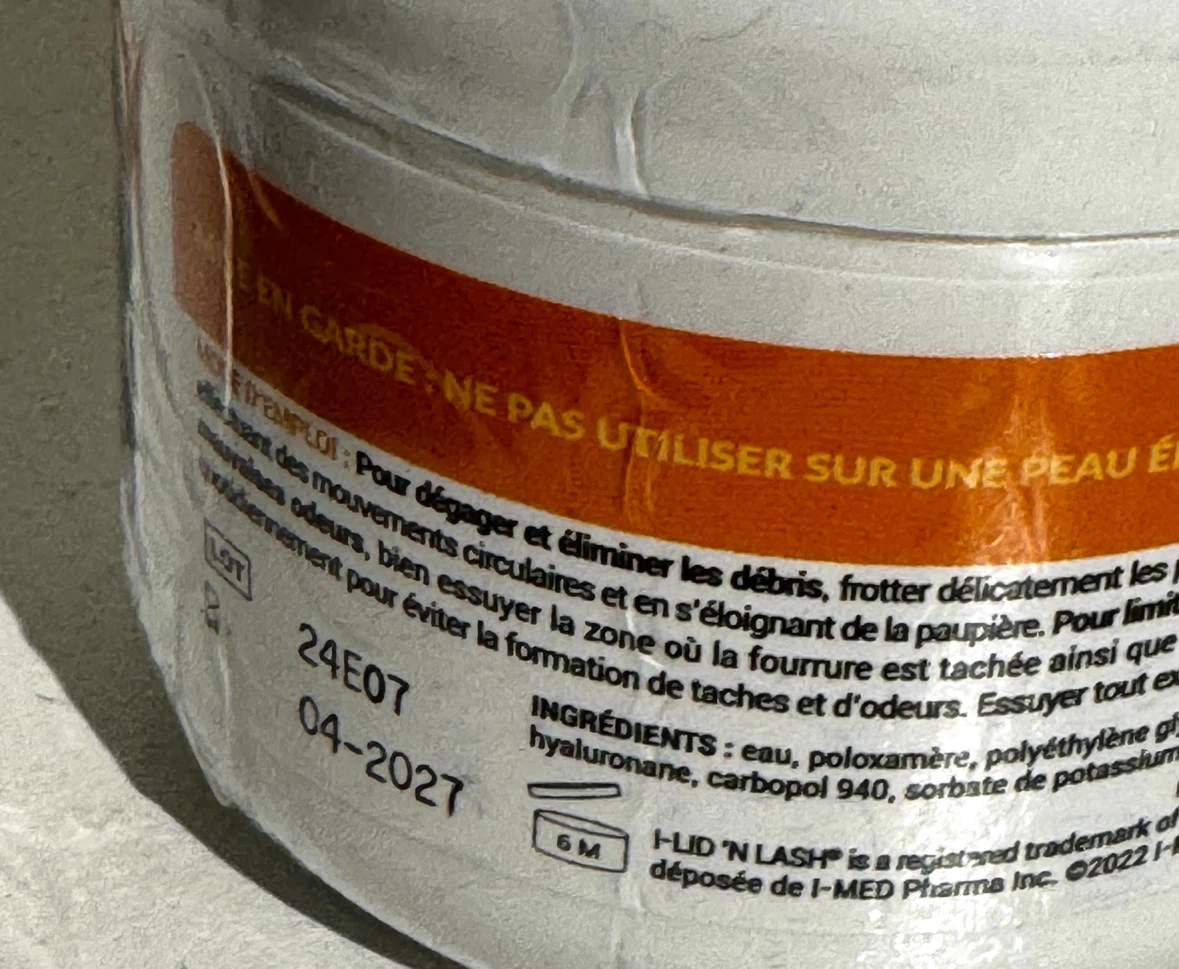 I-LID 'N LASH VET 60 Wipes - photo 2