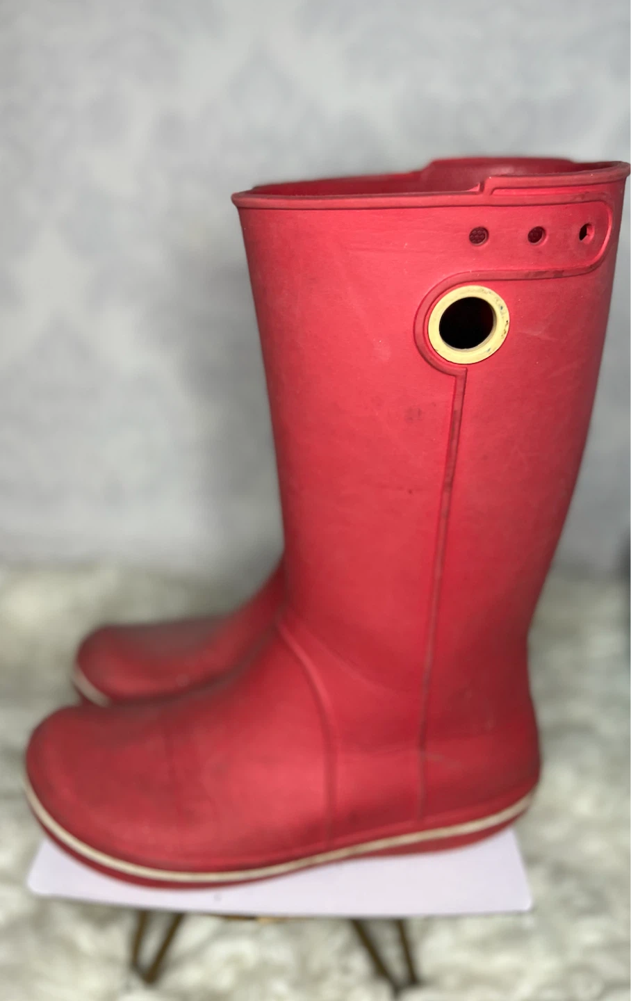 Crocs Red Rain Boots - photo 3