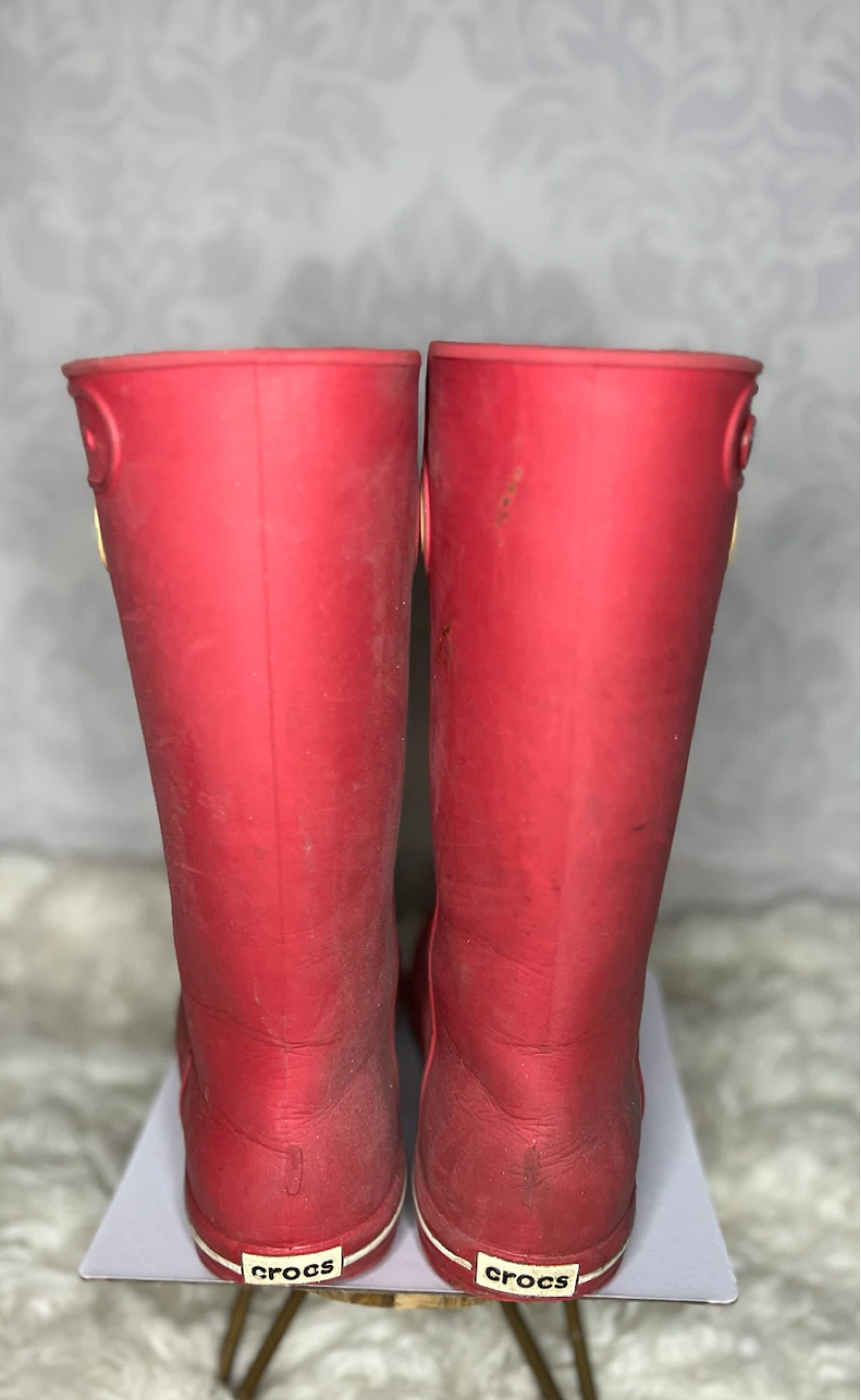 Crocs Red Rain Boots - photo 4