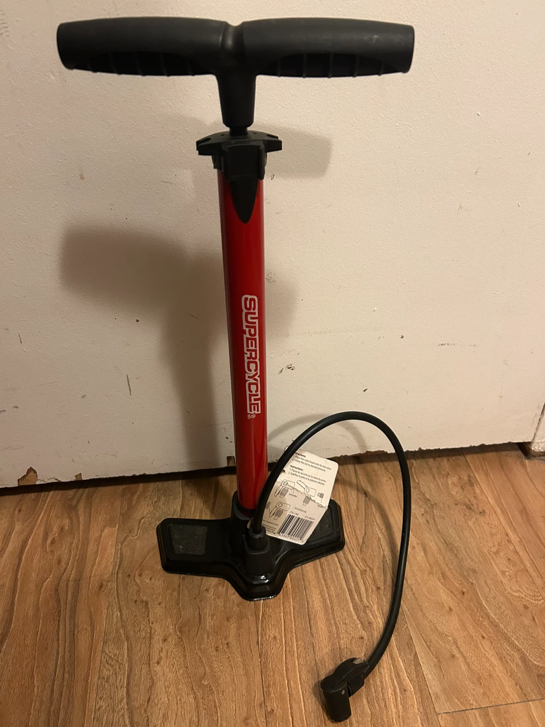Supercycle Bicycle Floor Pump