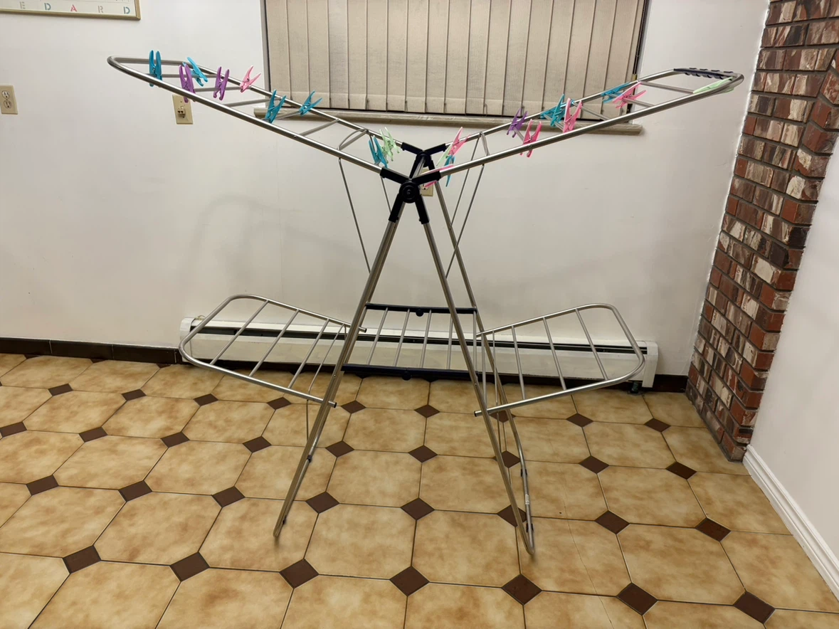 Collapsible Stainless Steel Drying Rack - photo 2