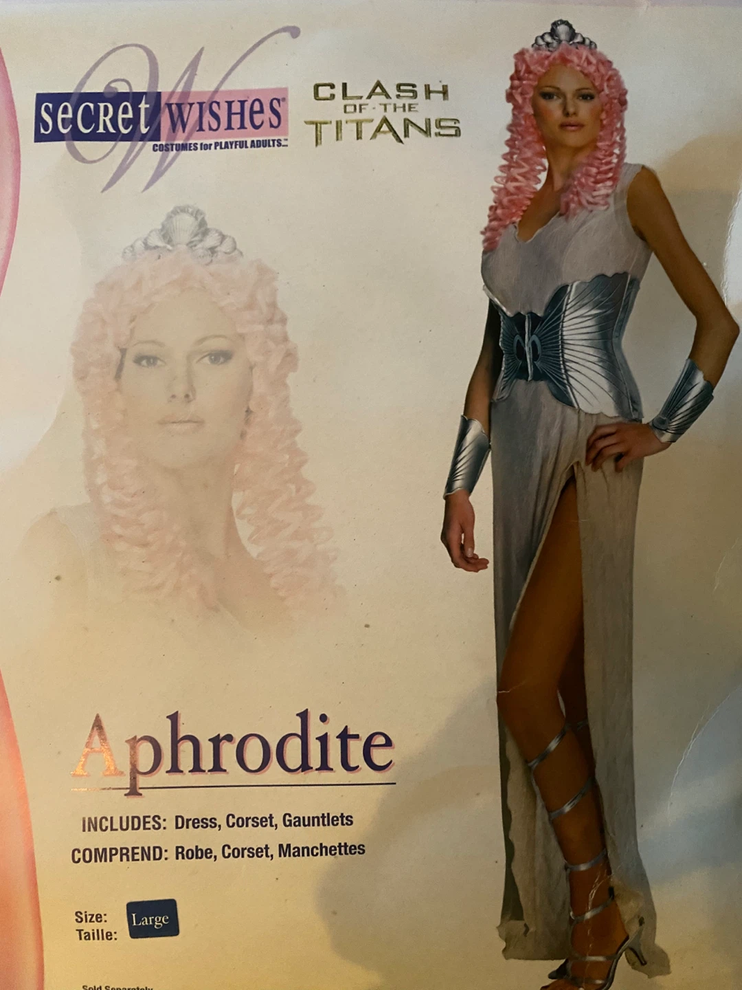 Secret Wishes Clash of the Titans Aphrodite Costume