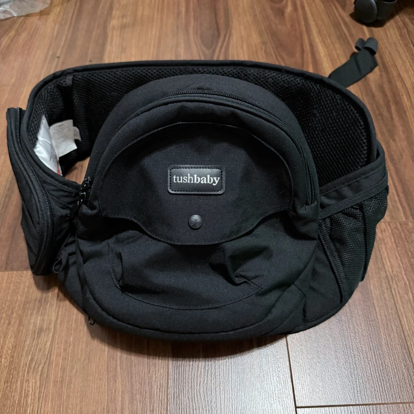 Tushbaby Hip Seat Baby Carrier - Black - photo 2