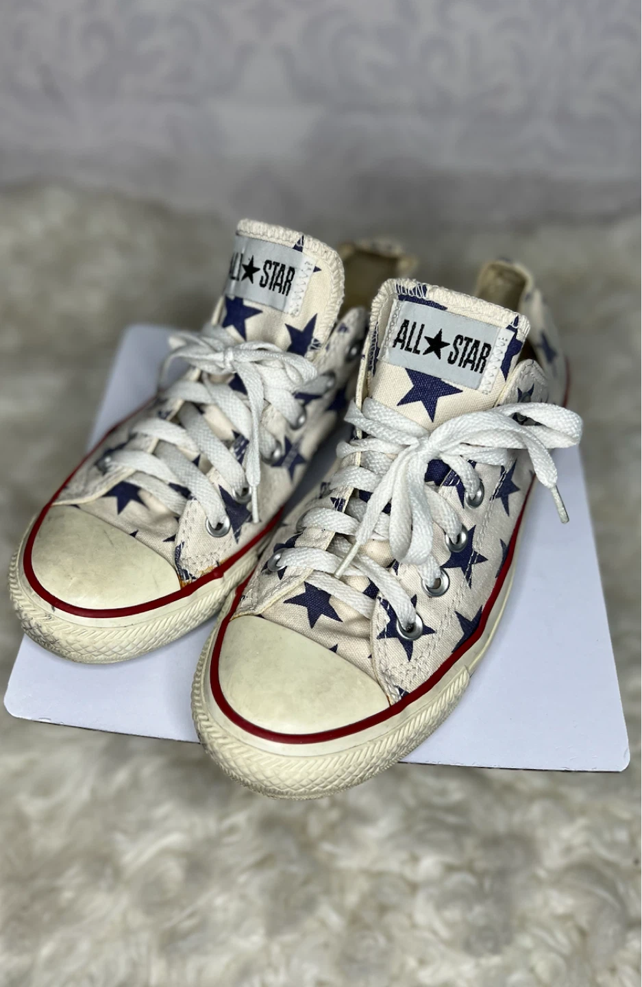 Converse All Star Star Print Low-Top Sneakers - photo 3