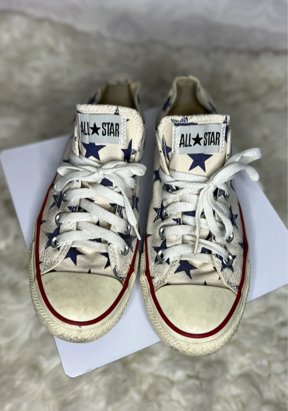 Converse All Star Star Print Low-Top Sneakers - photo 5