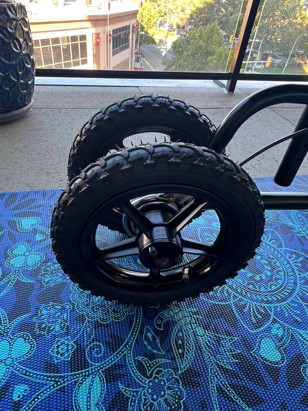 VEVOR indoor/outdoor 4-wheel rider - photo 2