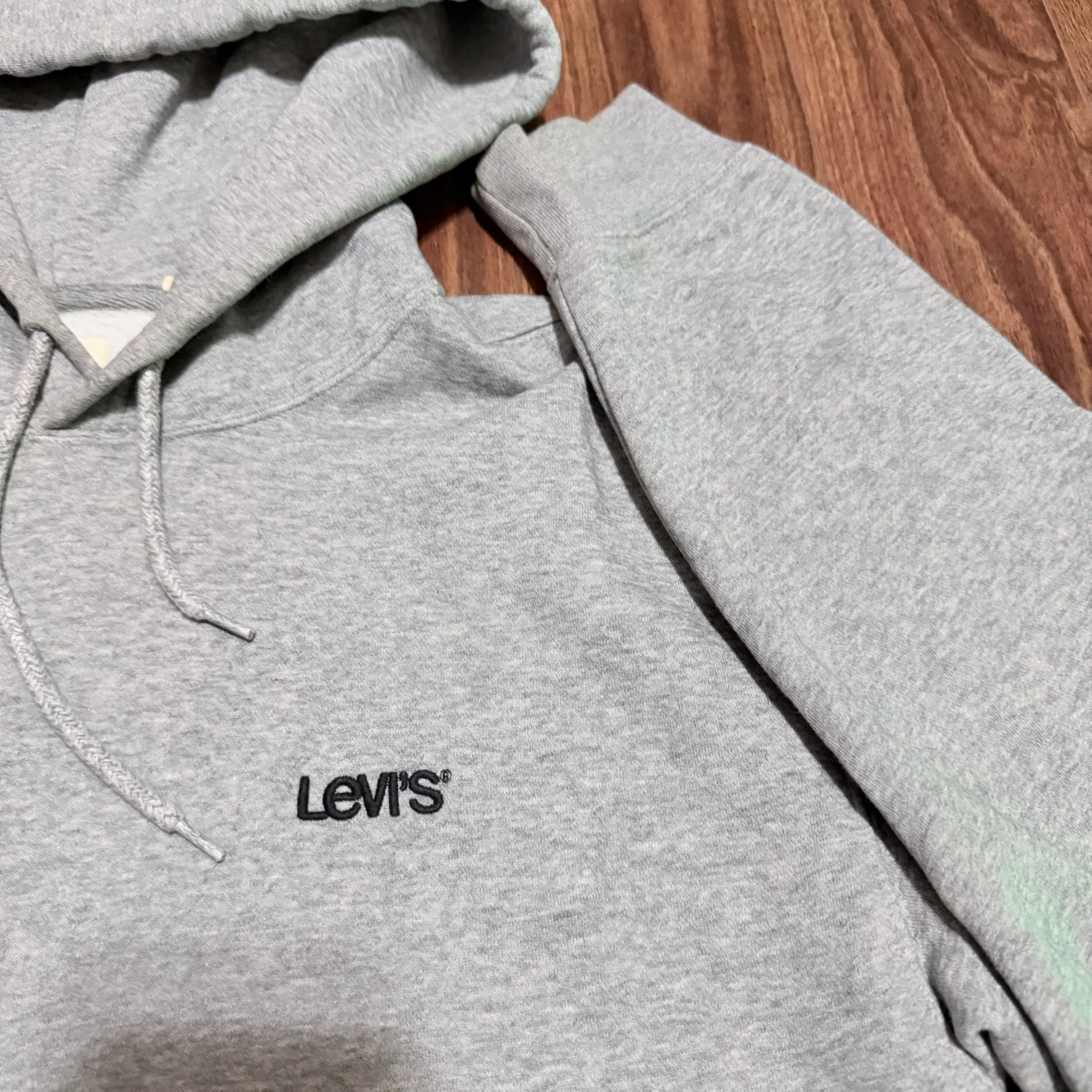 Levi's Grey Relaxed Hoodie Size Small - photo 2