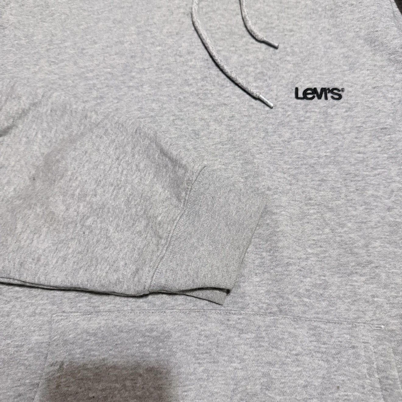 Levi's Grey Relaxed Hoodie Size Small - photo 3