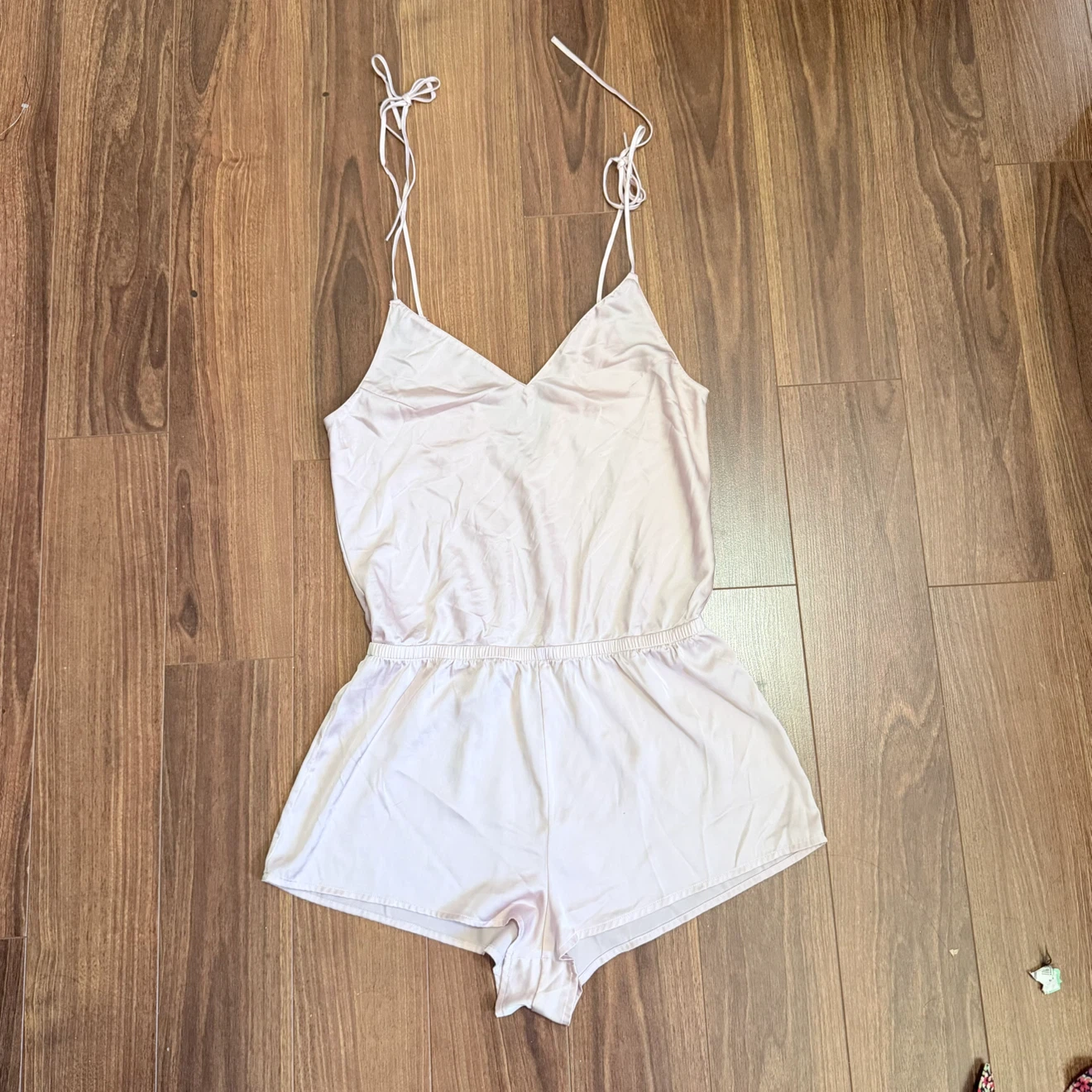 la Vie en Rose Satin Romper - photo 3