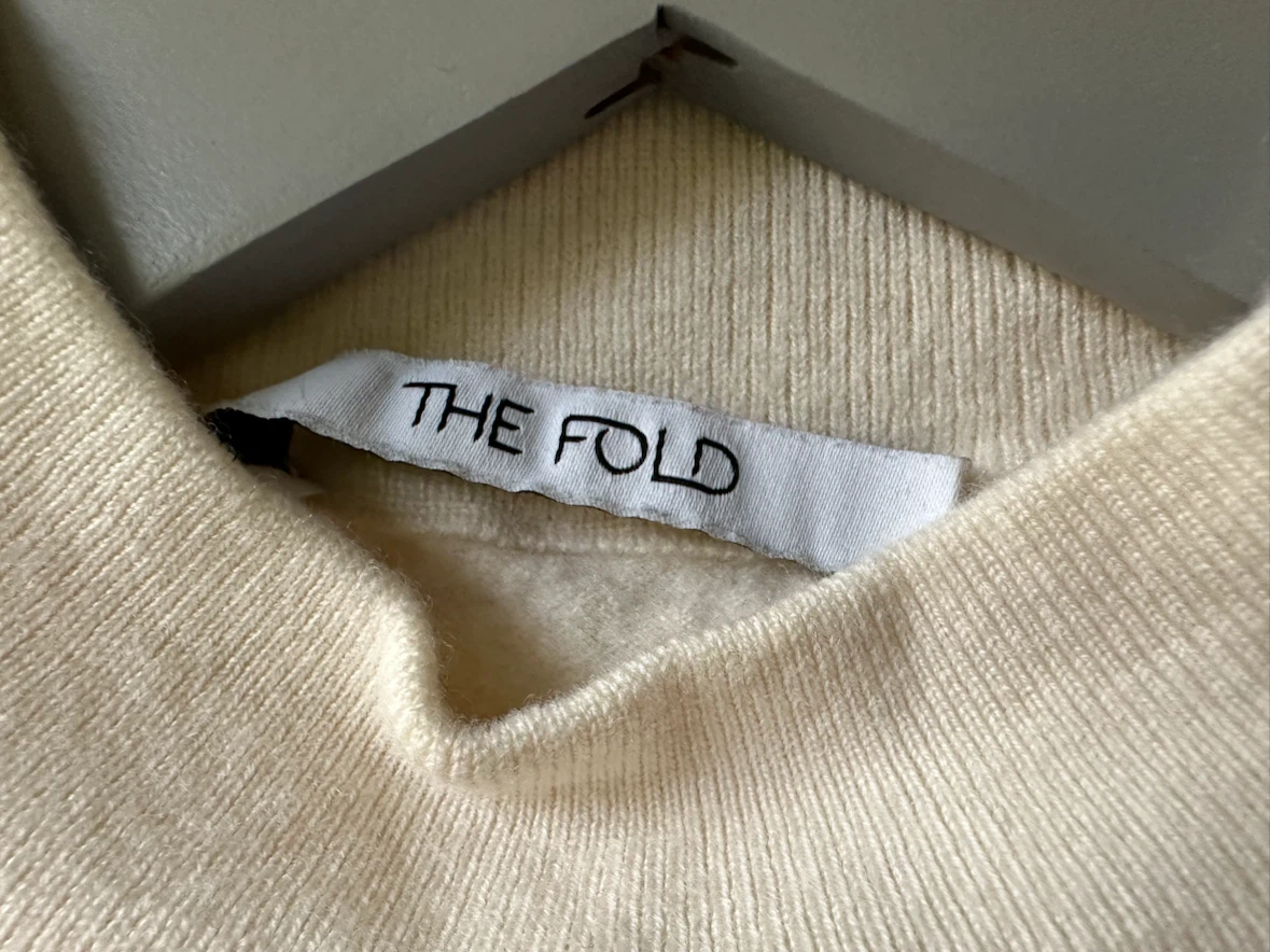 The Fold Cream Mock Neck Sweater - photo 2