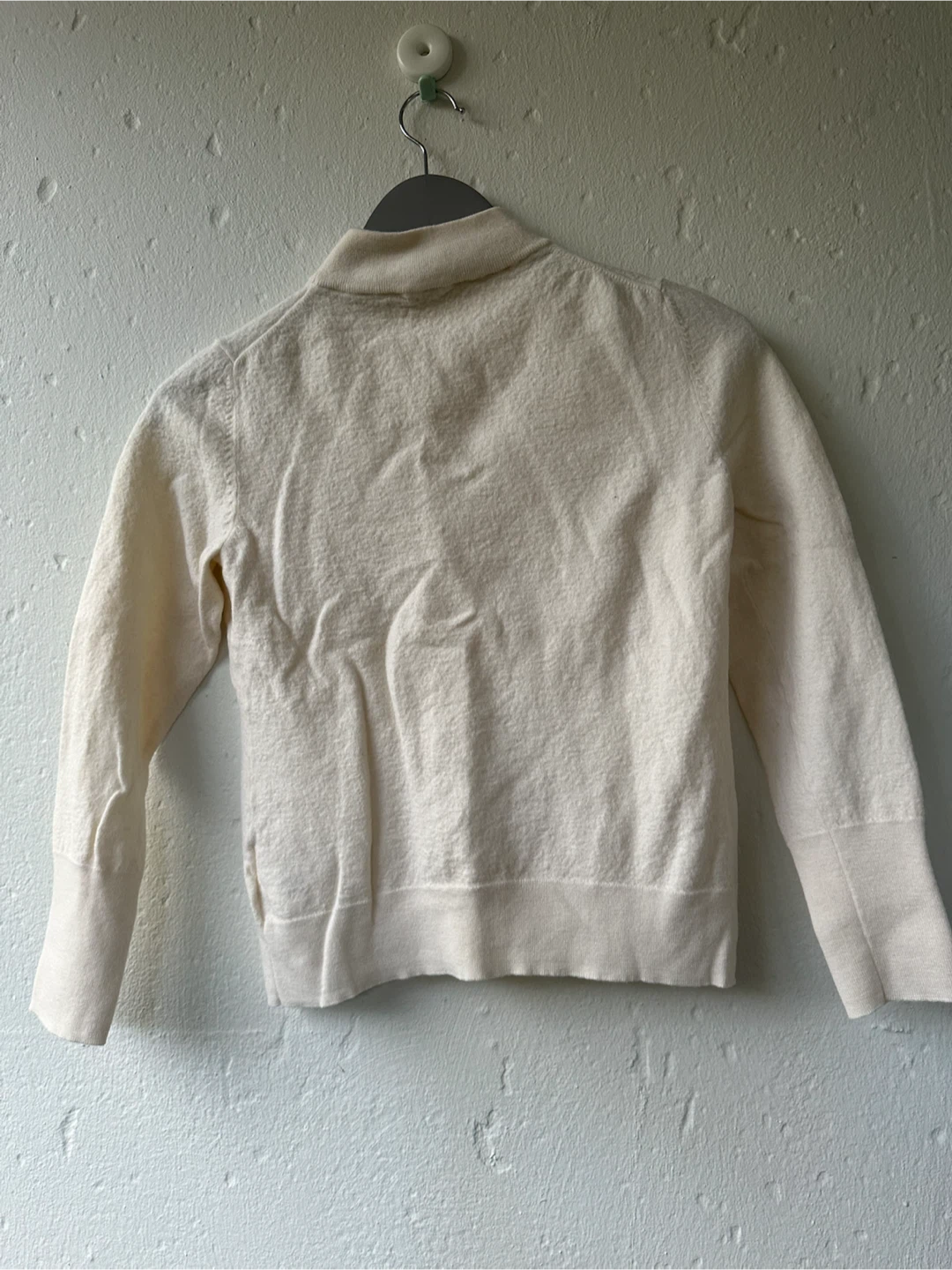 The Fold Cream Mock Neck Sweater - photo 3