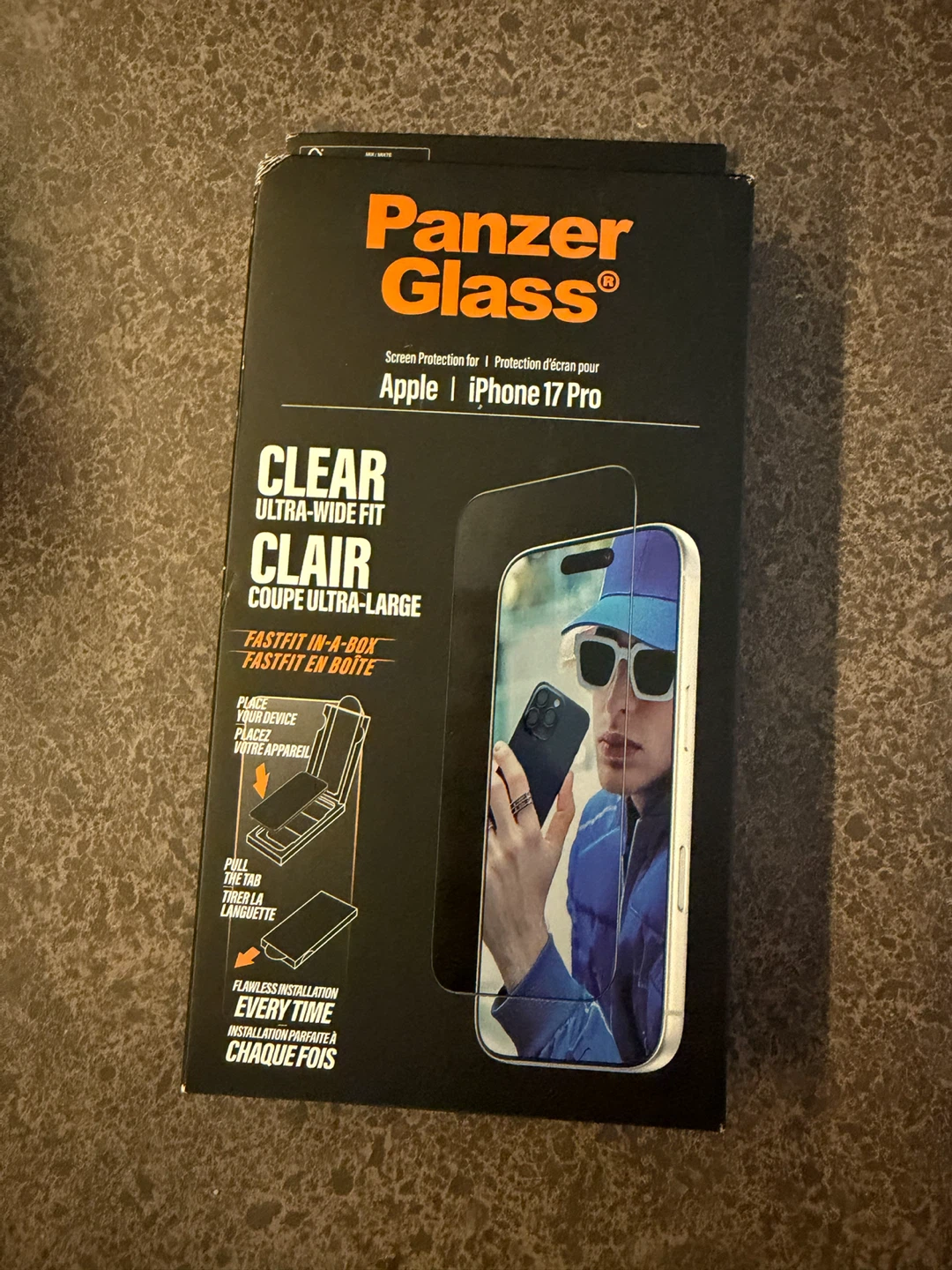 PanzerGlass Screen Protector for iPhone 17 Pro