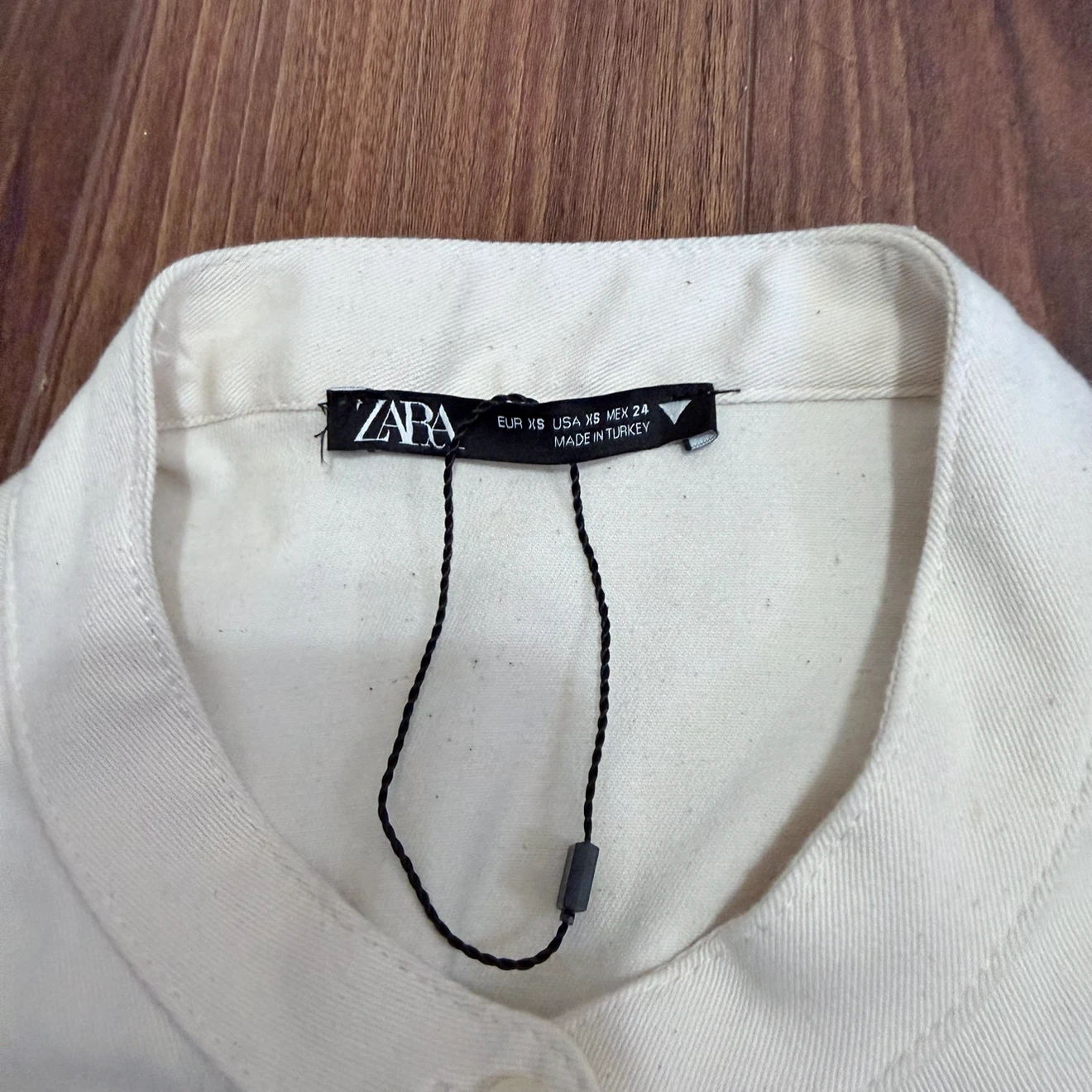 Zara Off-White Utility Dress - photo 2