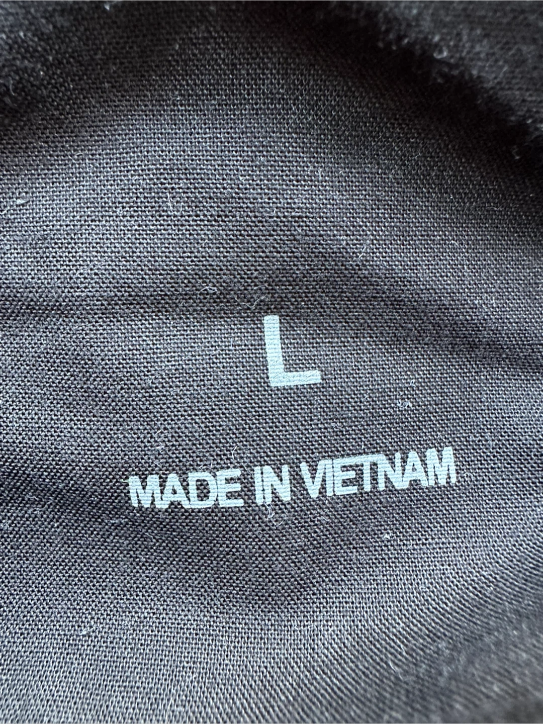 MUJI Black Cotton Blend Pants - photo 4