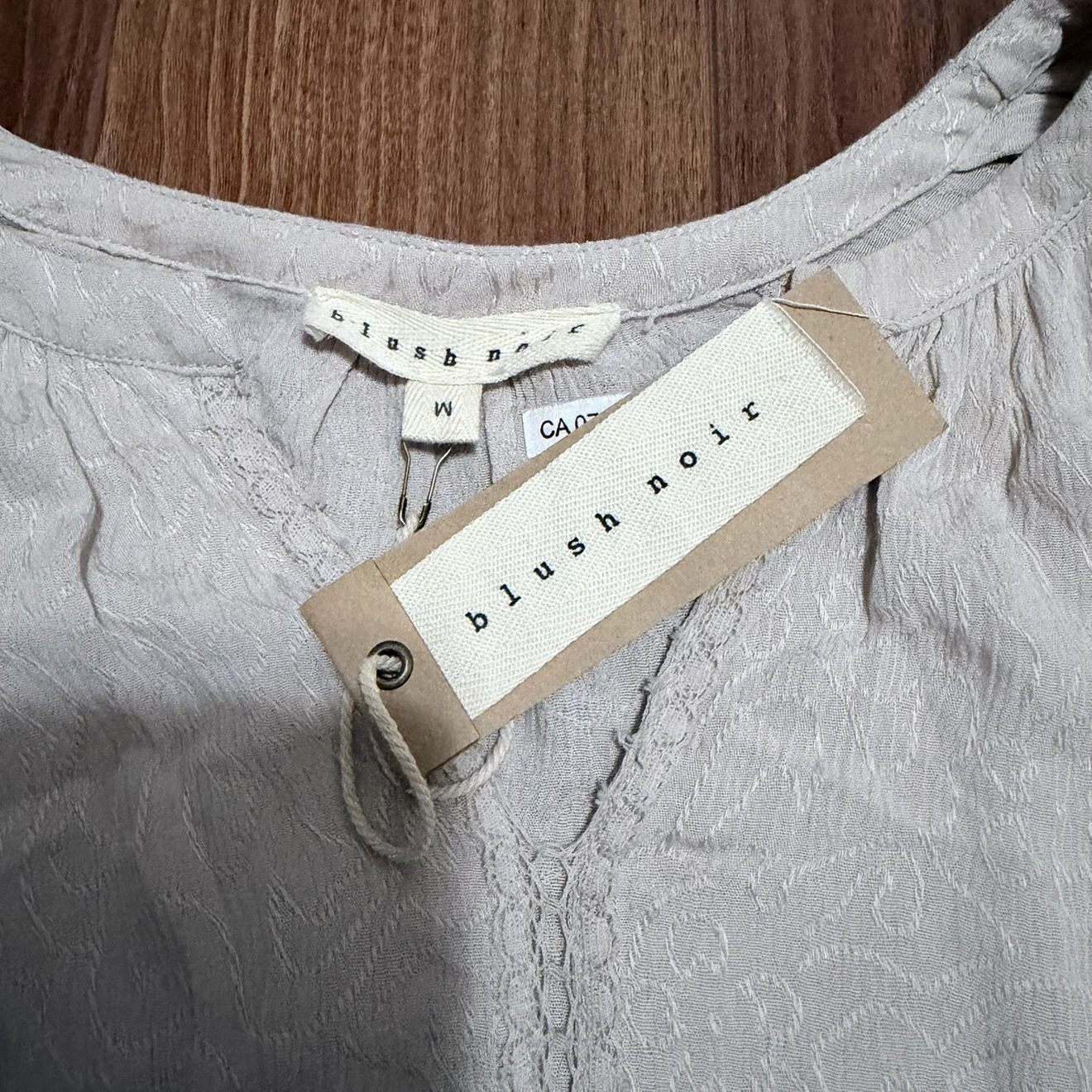 Blush Noir Long Sleeve Top - photo 5