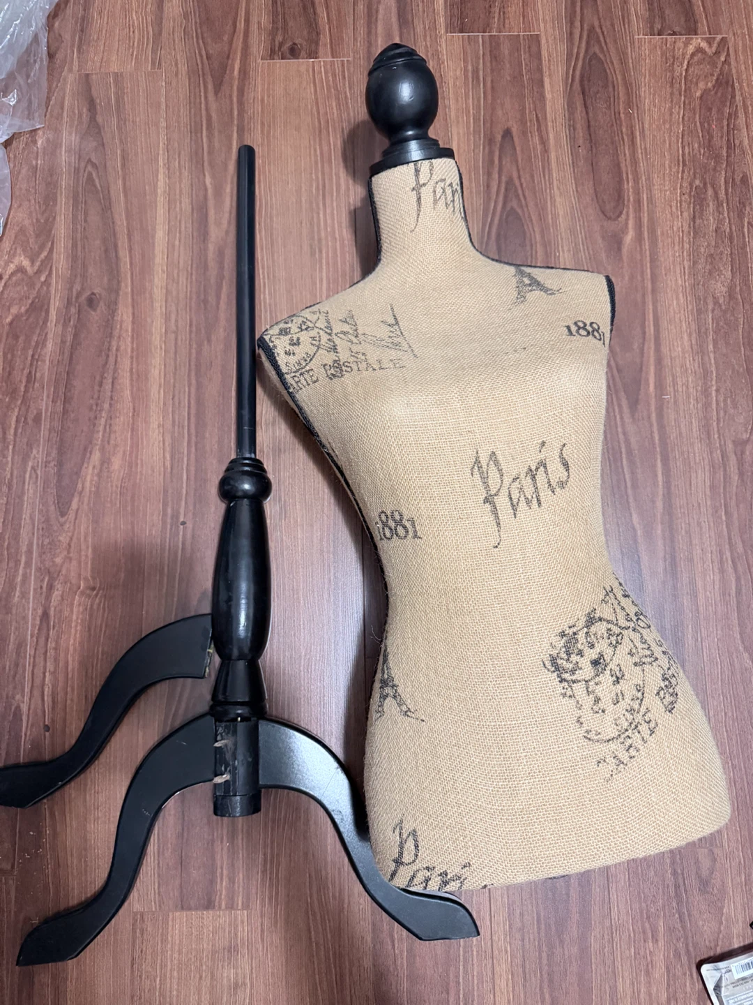 Vintage Style Paris Fashion Mannequin Dress Form