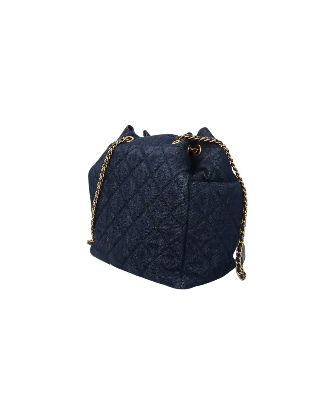 Chanel Denim Drawstring Crossbody/Shoulder bag - photo 5