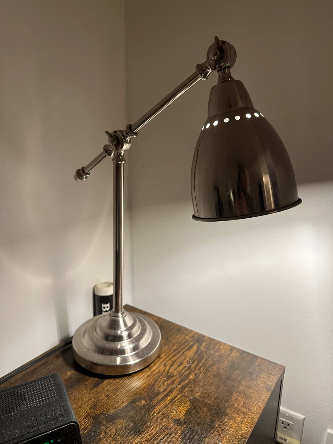 IKEA BAROMETER Adjustable Desk / Work Lamp – Nickel Plated - photo 2