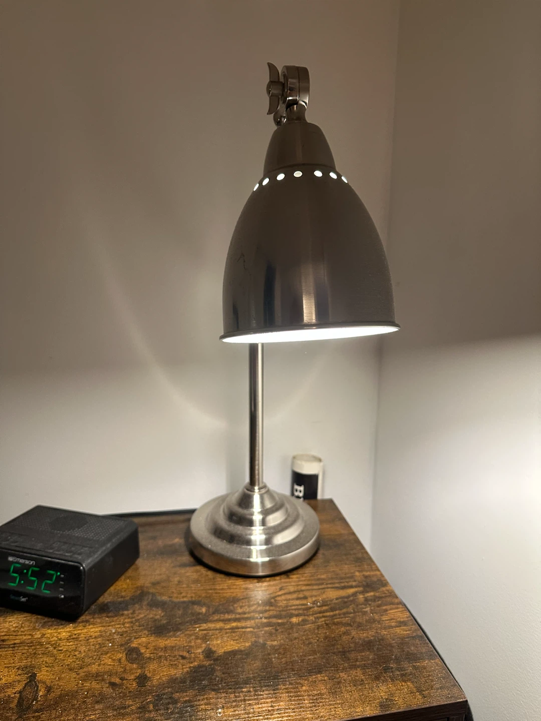 IKEA BAROMETER Adjustable Desk / Work Lamp – Nickel Plated - photo 3