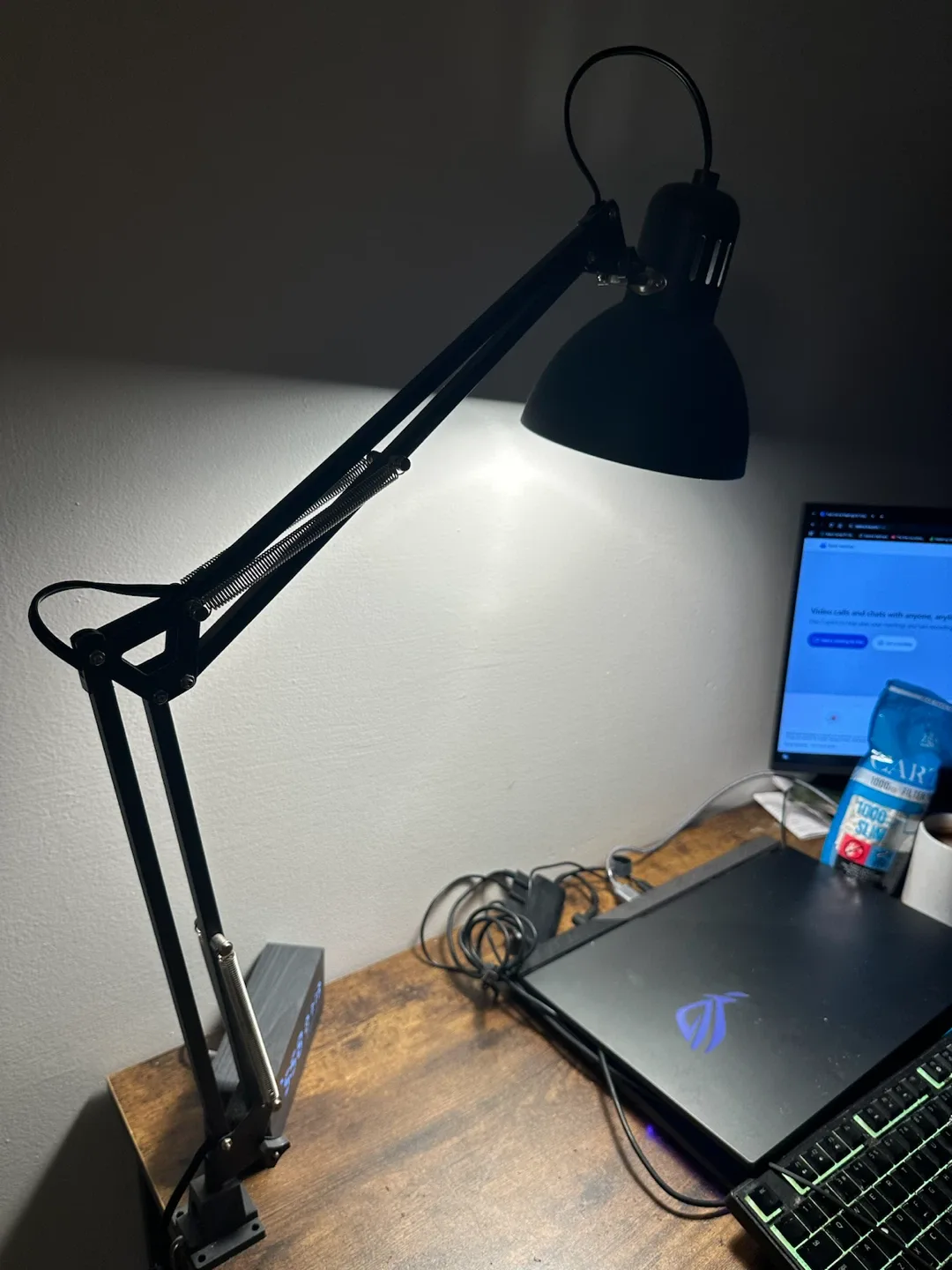 IKEA TERTIAL Adjustable Work / Desk Lamp – Dark Grey - photo 2
