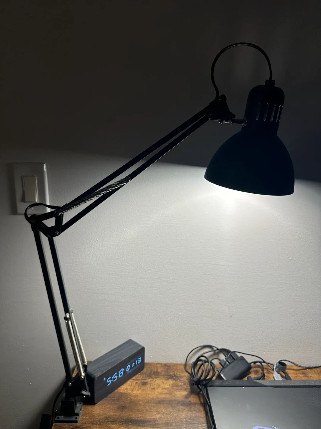 IKEA TERTIAL Adjustable Work / Desk Lamp – Dark Grey - photo 3