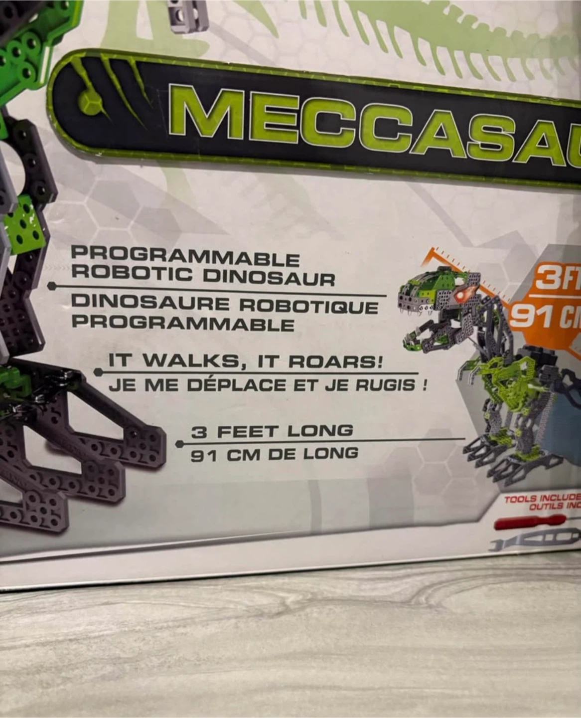 Meccano Meccasaur Programmable Robot - photo 4