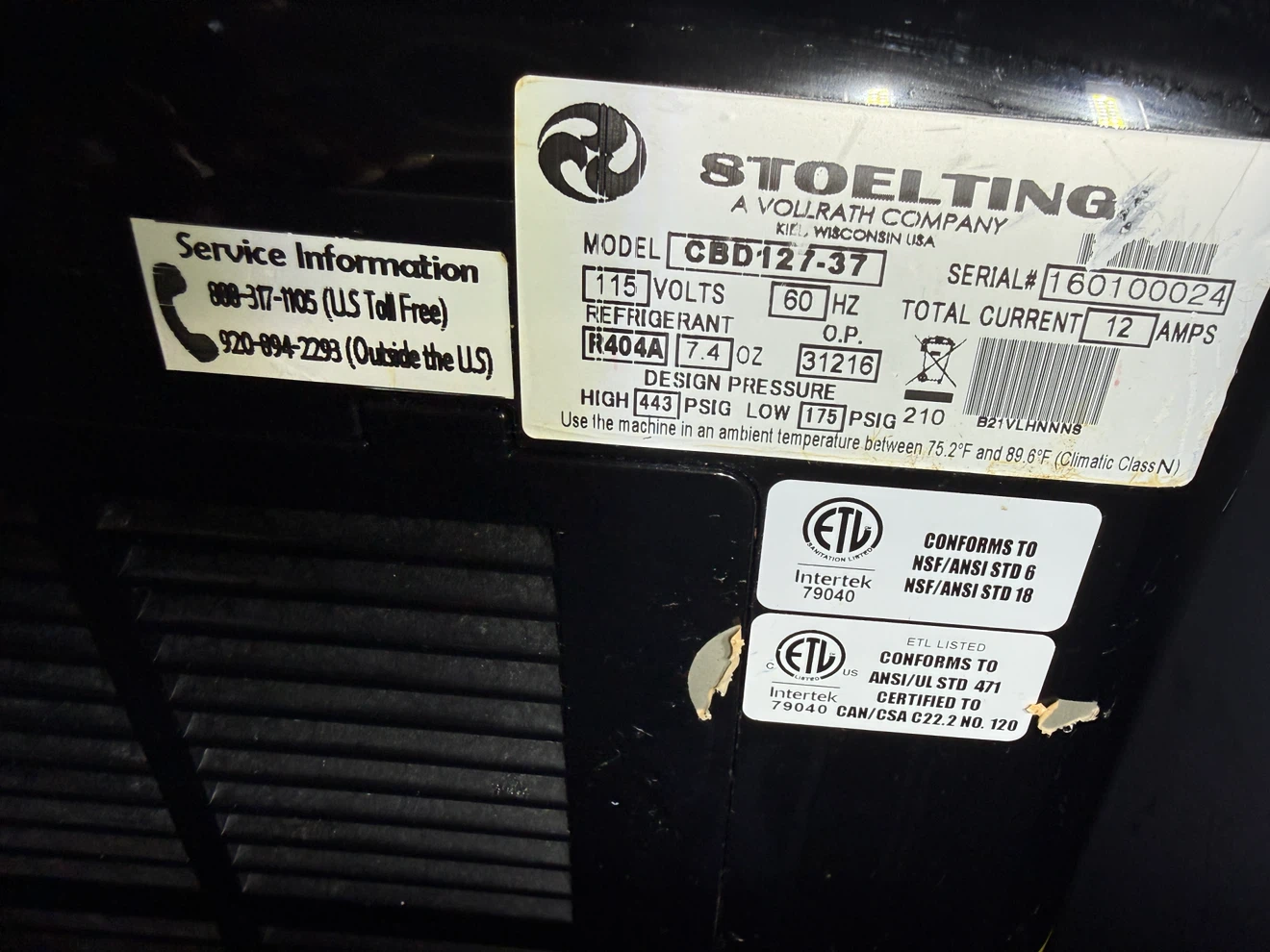 Stoelting CBD127-37 Frozen Beverage Dispenser - photo 4
